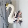 Tik Tak Handmade Wool Wall Swan Head - Grey & Blush
