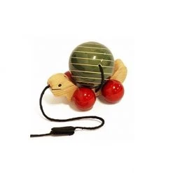 Maya Organic BABY & TODDLER GIFTS Fair Trade Wooden Tuttu Turtle - Green