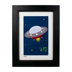 Pint Size UFO Print (A4)