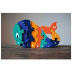 Lanka Kade Fair Trade Whale Jigsaw 1-10